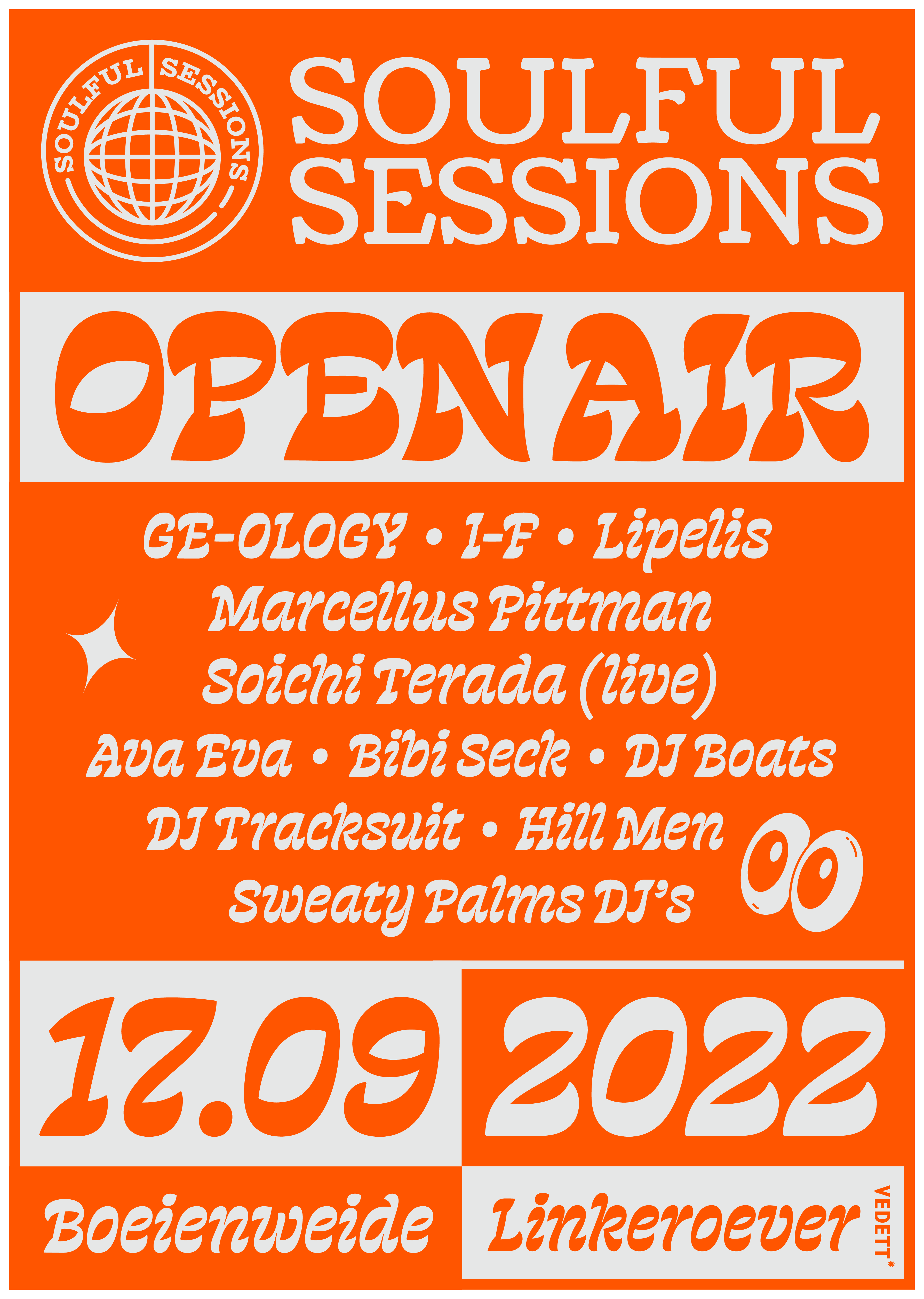 Soulful Sessions Open Air 2022 - フライヤー表