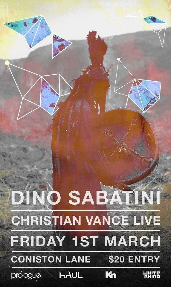 Kana & White Rhino present Dino Sabatini & Christian Vance - Página frontal