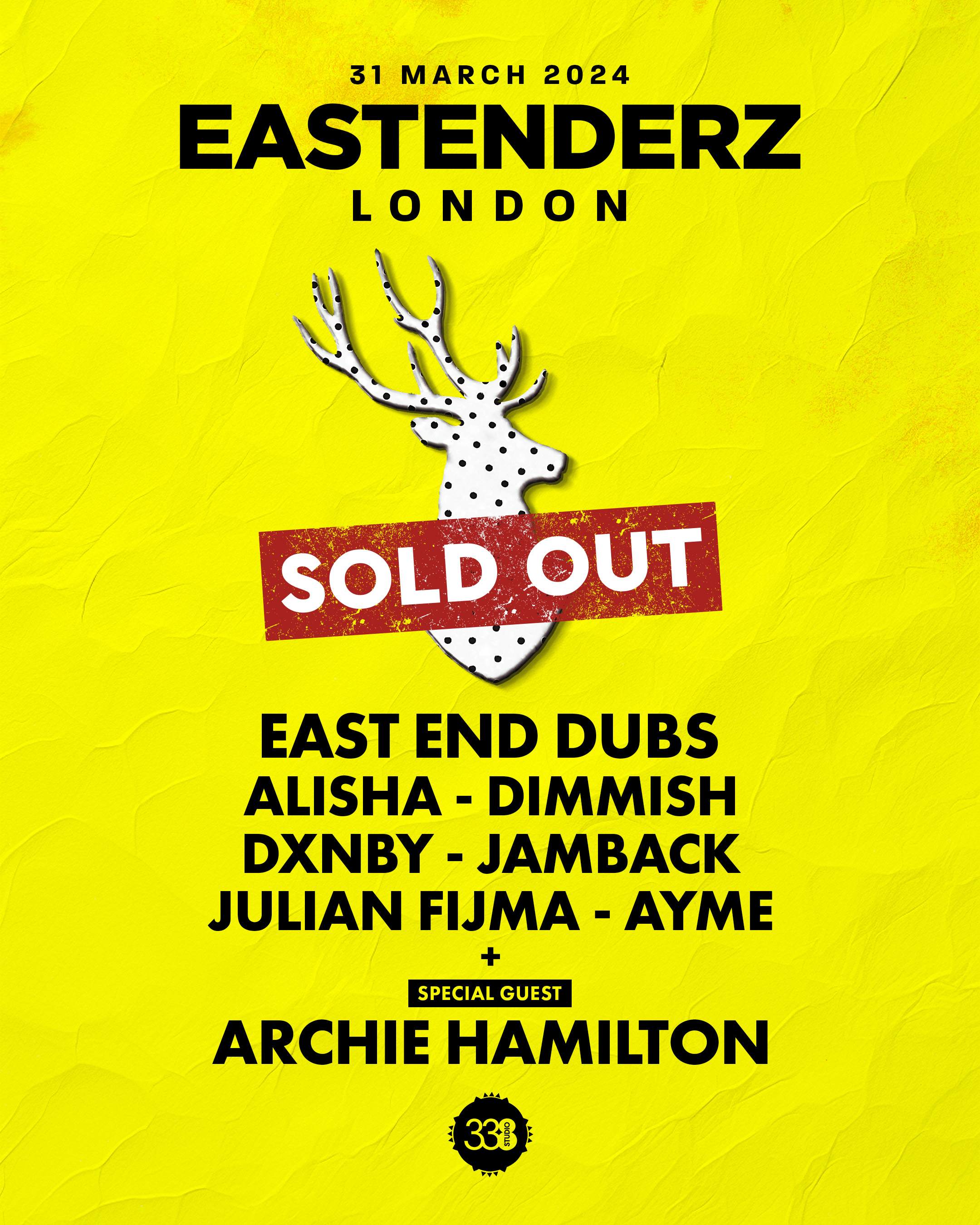 Eastenderz London Easter Rave [SOLD OUT] - フライヤー表