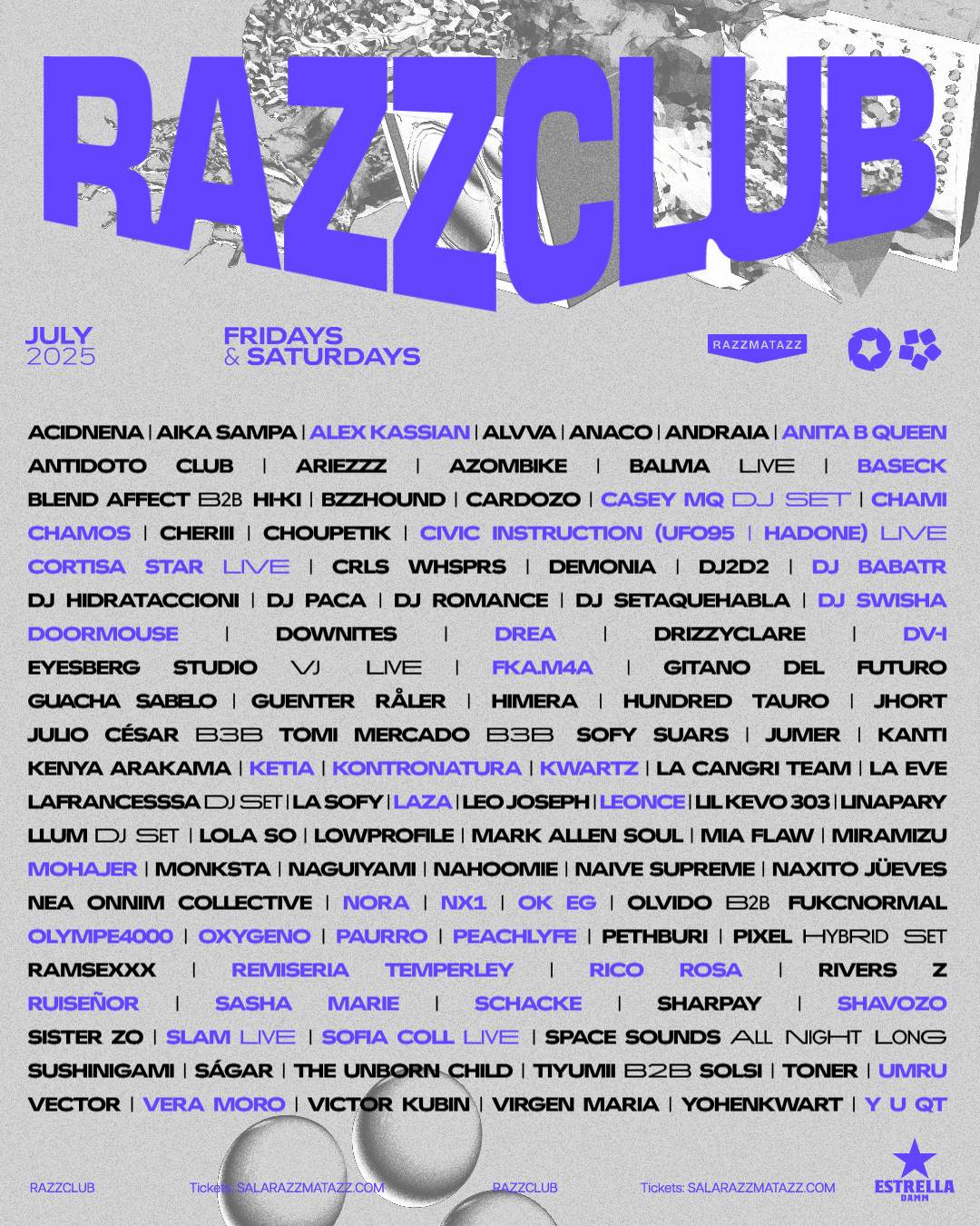 RAZZCLUB: fka.m4a, Paurro, Rico Rosa, Remiseria Temperley at Razzmatazz ...