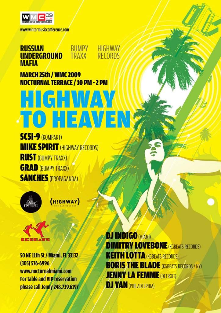Russian Underground Mafia presents: Highway To Heaven - Página frontal