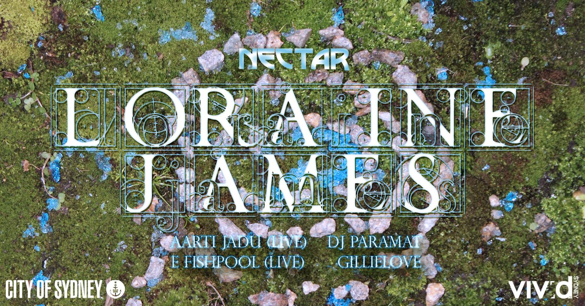 NECTAR x VIVID 2023 w/ Loraine James, Aarti Jadu, DJ Paramat, E Fishpool and Gillielove - Página frontal