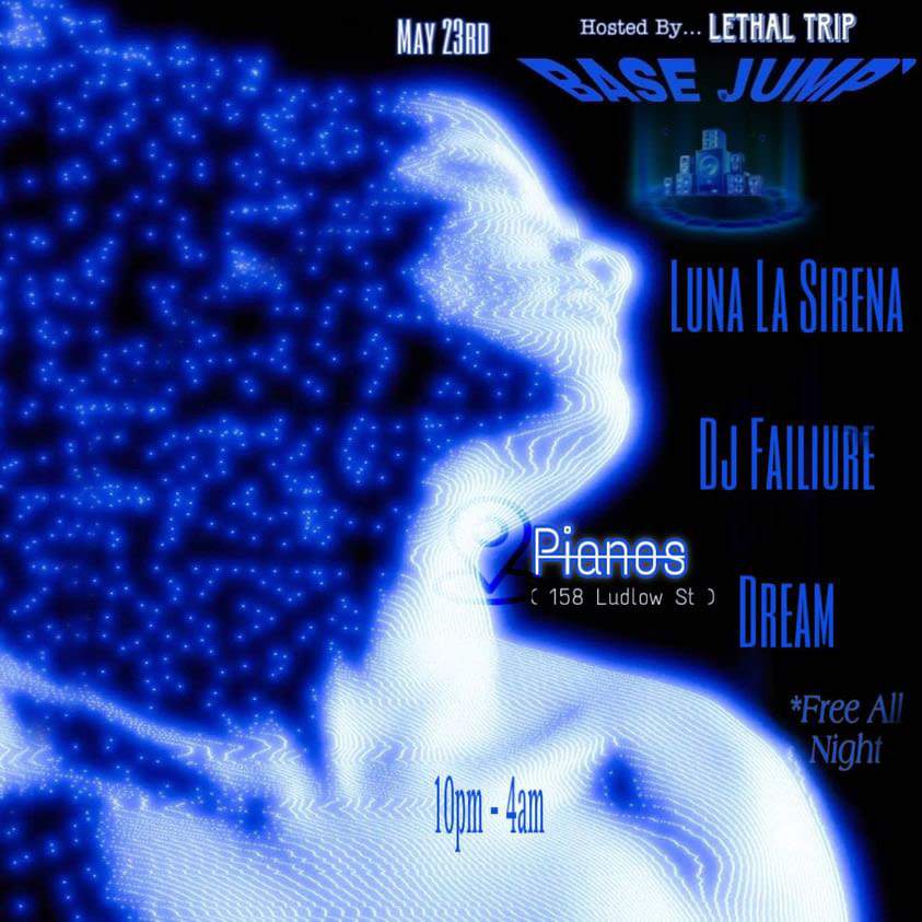 Base Jump with DJ Failure, Luna La Sirena, Dream - Página frontal