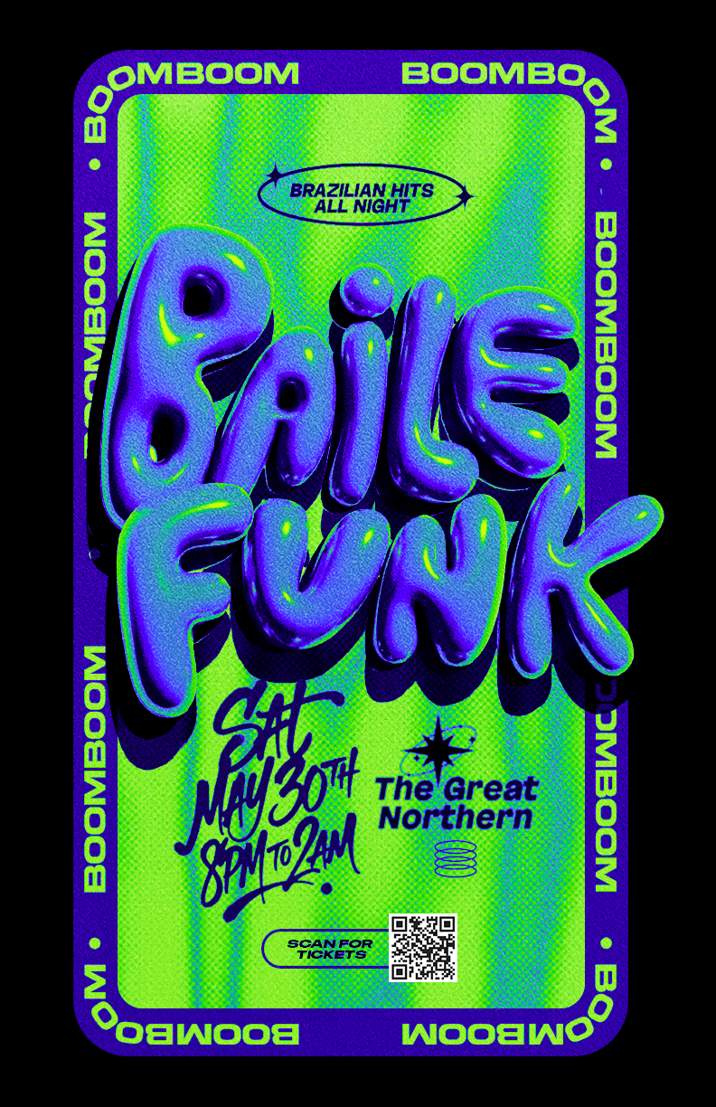 BoomBoom: Baile Funk en The Great Northern, San Francisco/Oakland