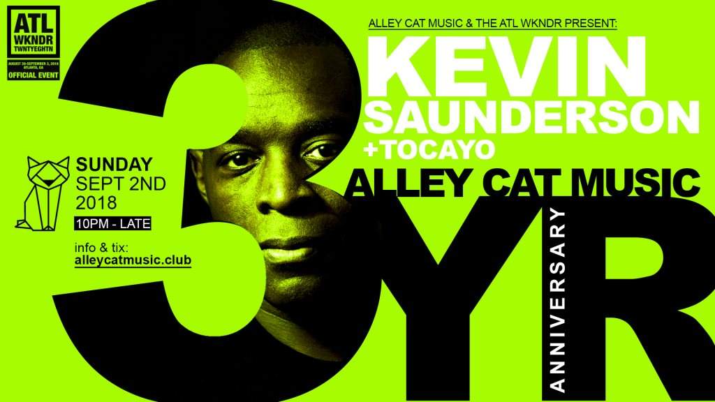 Alley Cat Music with Kevin Saunderson - Página frontal