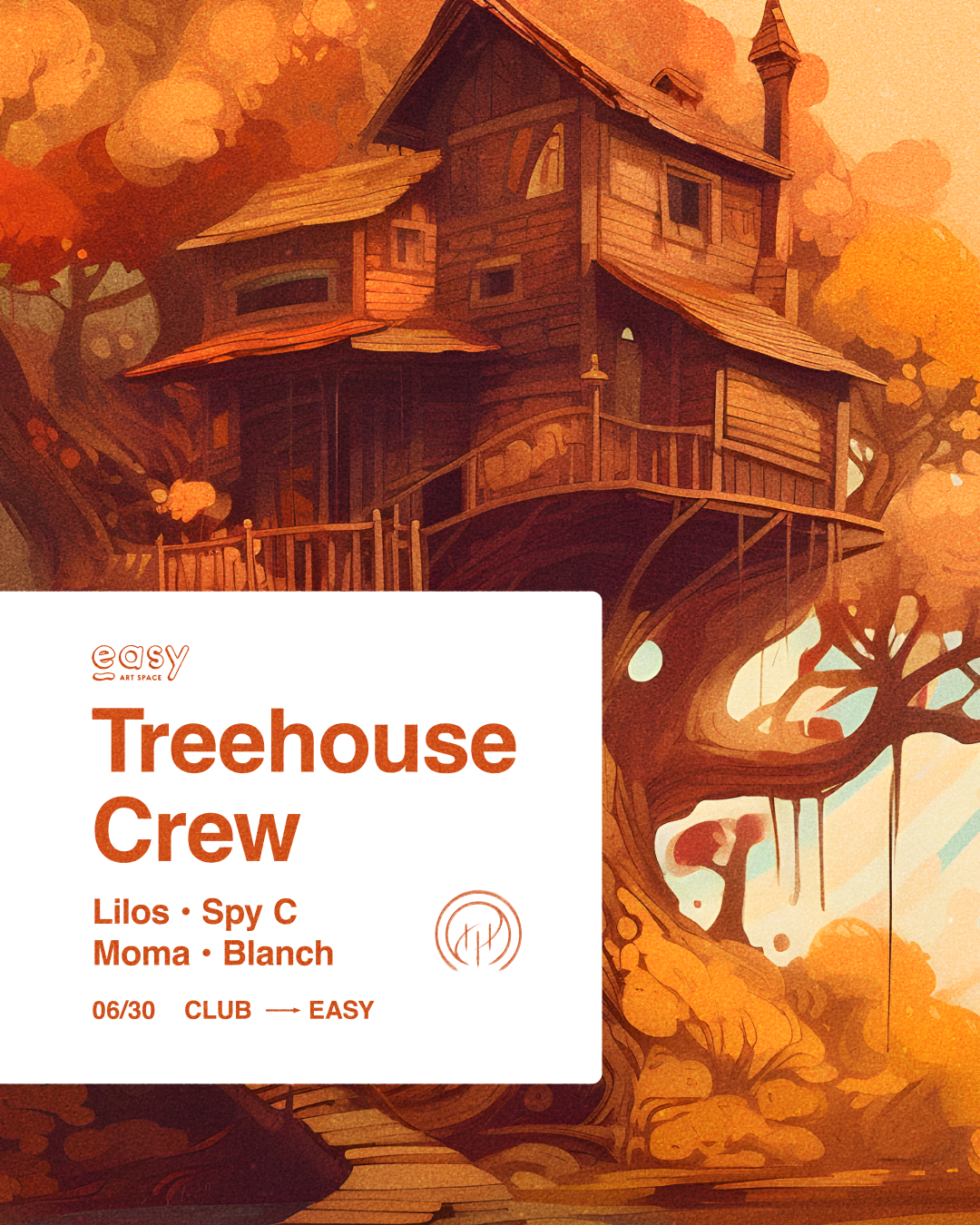 Treehouse crew: Lilos, Spy C, MoMa, Blanch - Página frontal