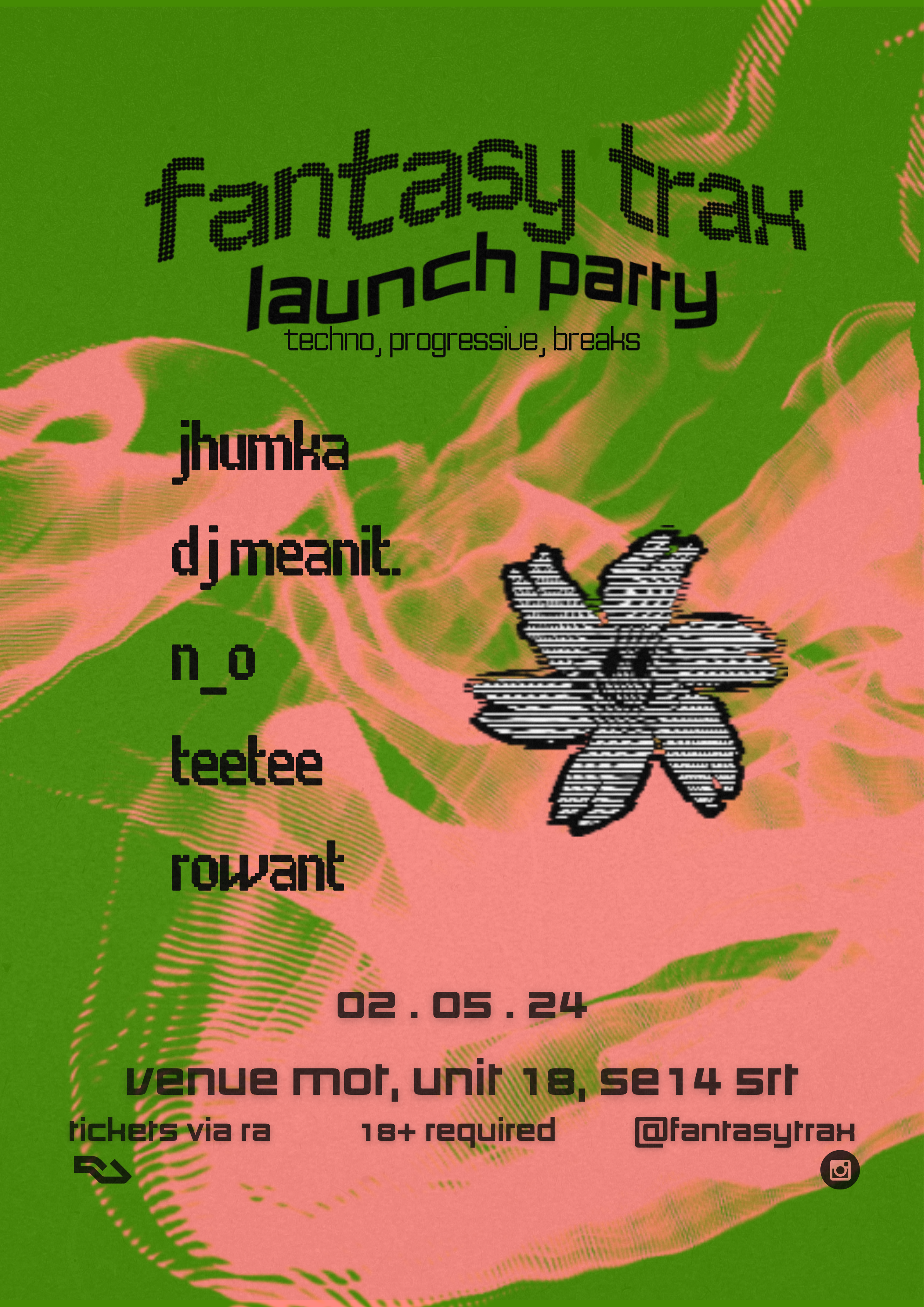 Fantasy Trax Launch Party - Página frontal
