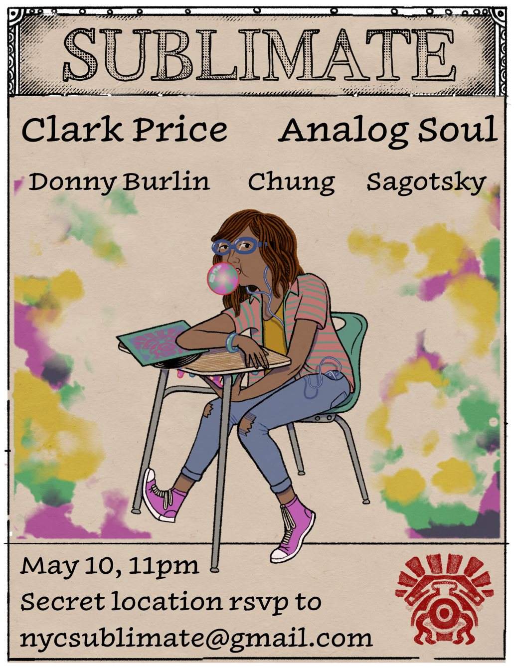 Sublimate: Clark Price (Honcho) & Analog Soul - Página frontal