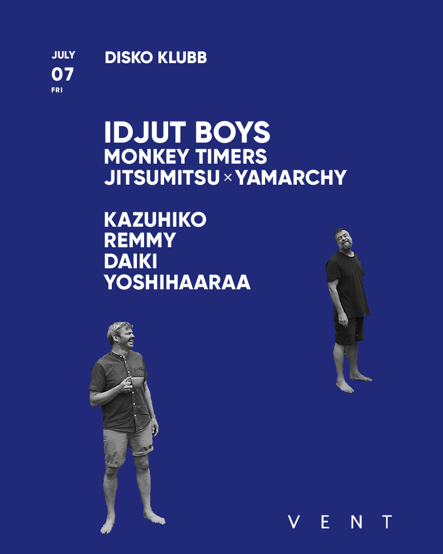 Idjut Boys / DISKOKLUBB - Página frontal