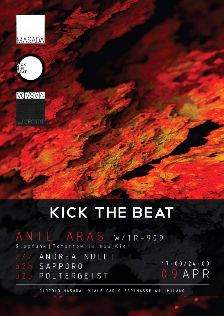 Kick The Beat & Anil Aras - Página frontal