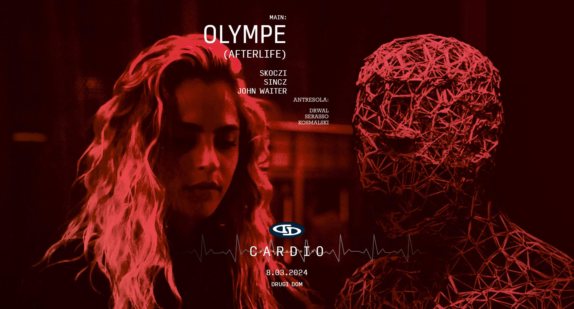 CARDIO - Olympe (Afterlife) - Drugi DOM - フライヤー裏