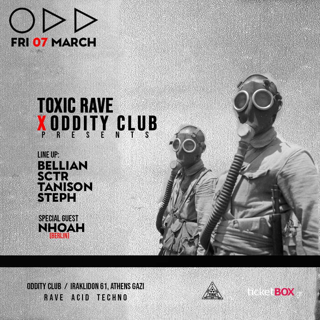 Toxic Rave x Oddity Club Athens at Oddity Club, Athens