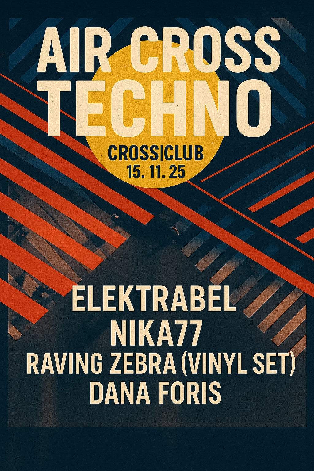 Air Cross Techno at Cross Club, Prague