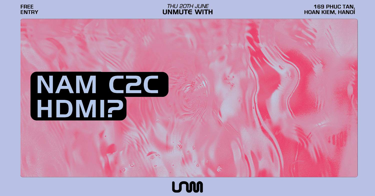 Unmute with Nam C2C, HDMI - Página trasera
