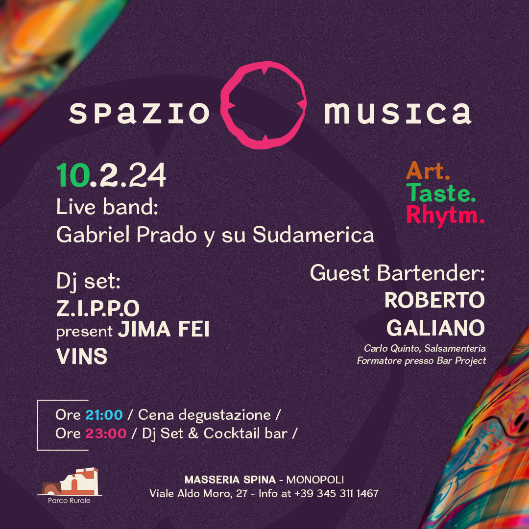 Spazio-Musica with Z.I.P.P.O presents JIMA FEI - フライヤー表