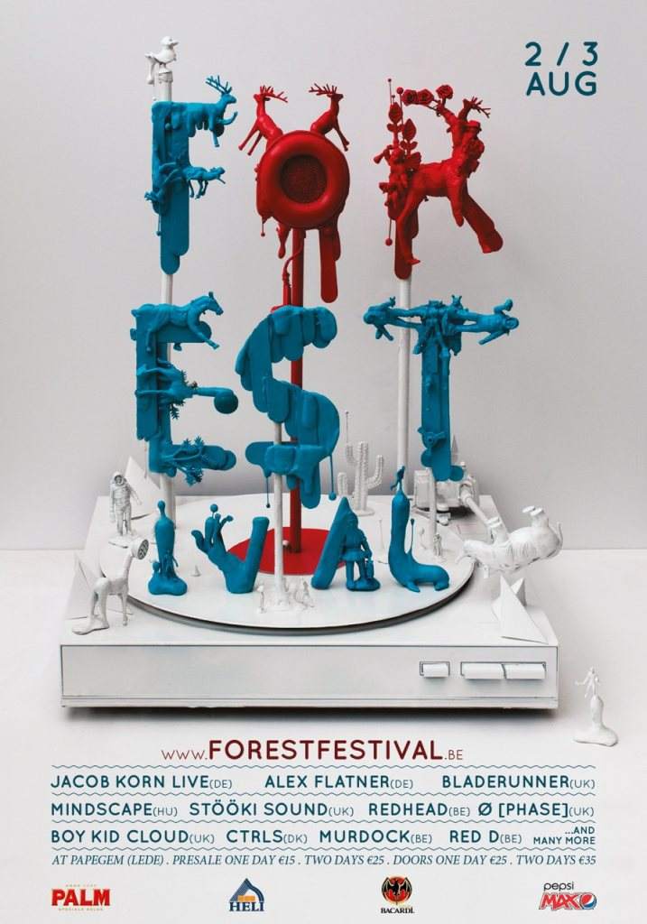 Forest Festival 2013 - フライヤー裏
