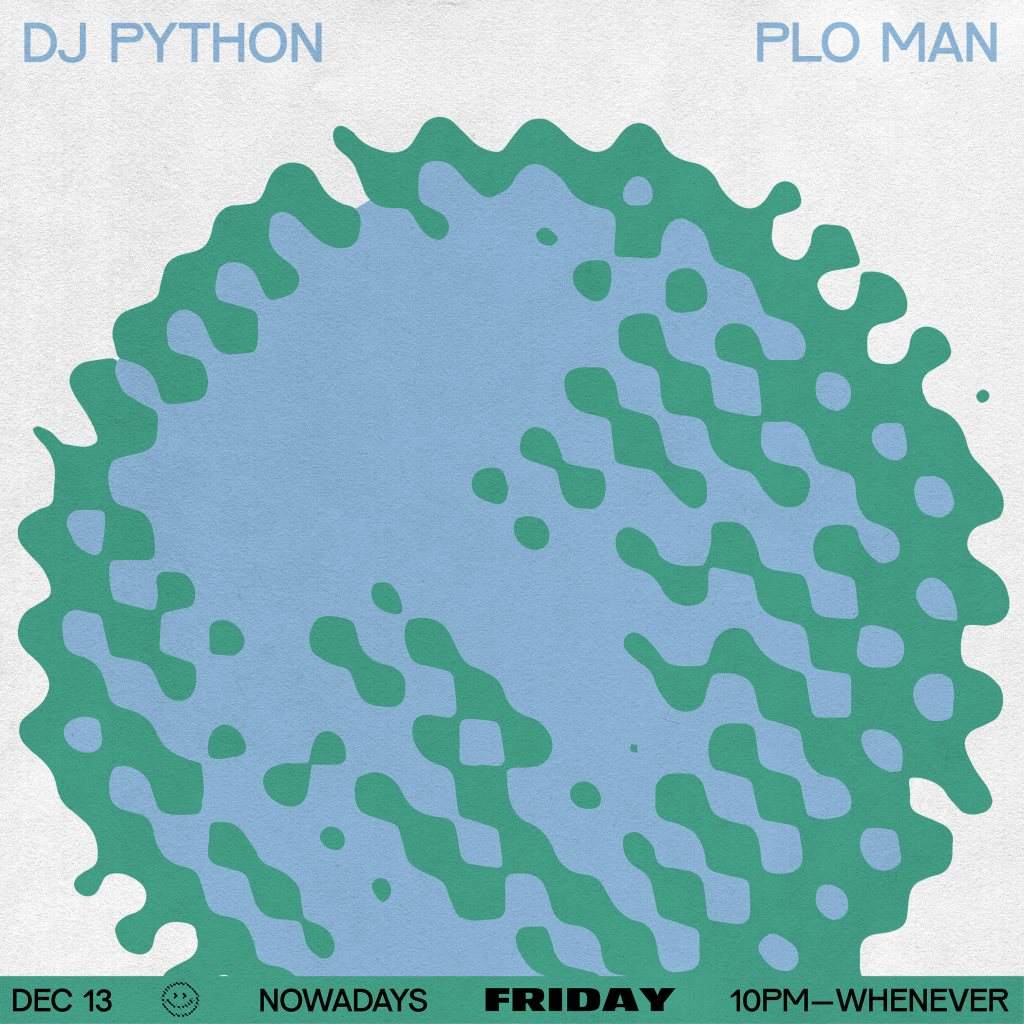 Friday: DJ Python and PLO Man - Página trasera