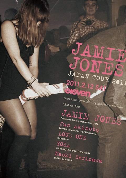 Jamie Jones Japan Tour 2011 - Página frontal