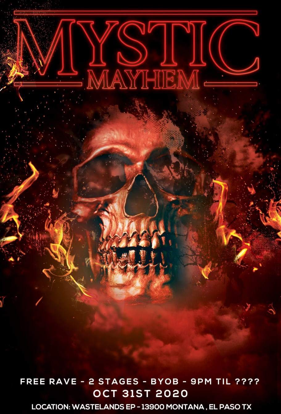 Mystic Mayhem 3 - フライヤー表