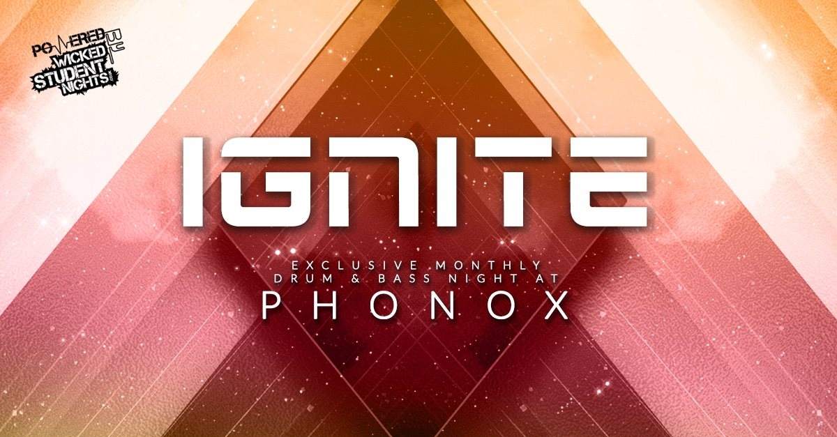 Ignite Launch Party - フライヤー表