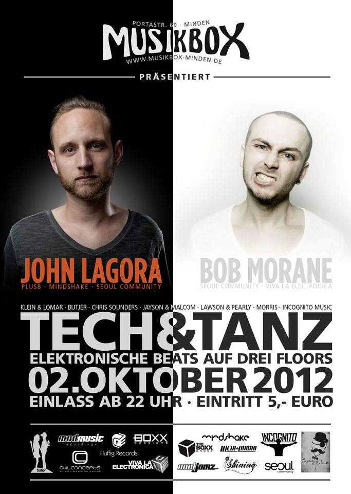 Tech & Tanz  Elektronische Beats  - Página frontal
