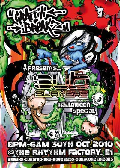 Graffiti Breakz presents, Sub Slayers - Página frontal