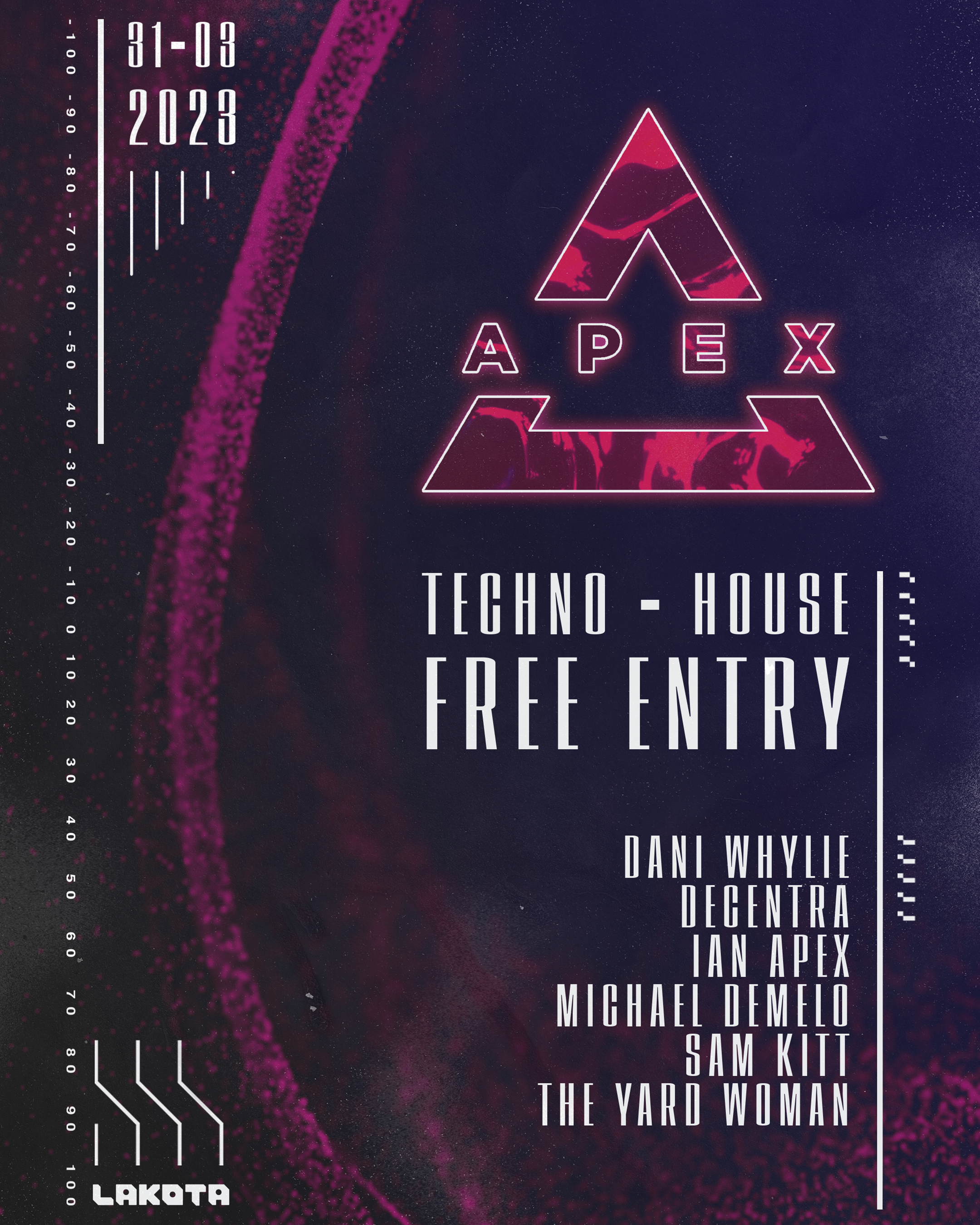 Apex Free Party: House & Techno - Página frontal