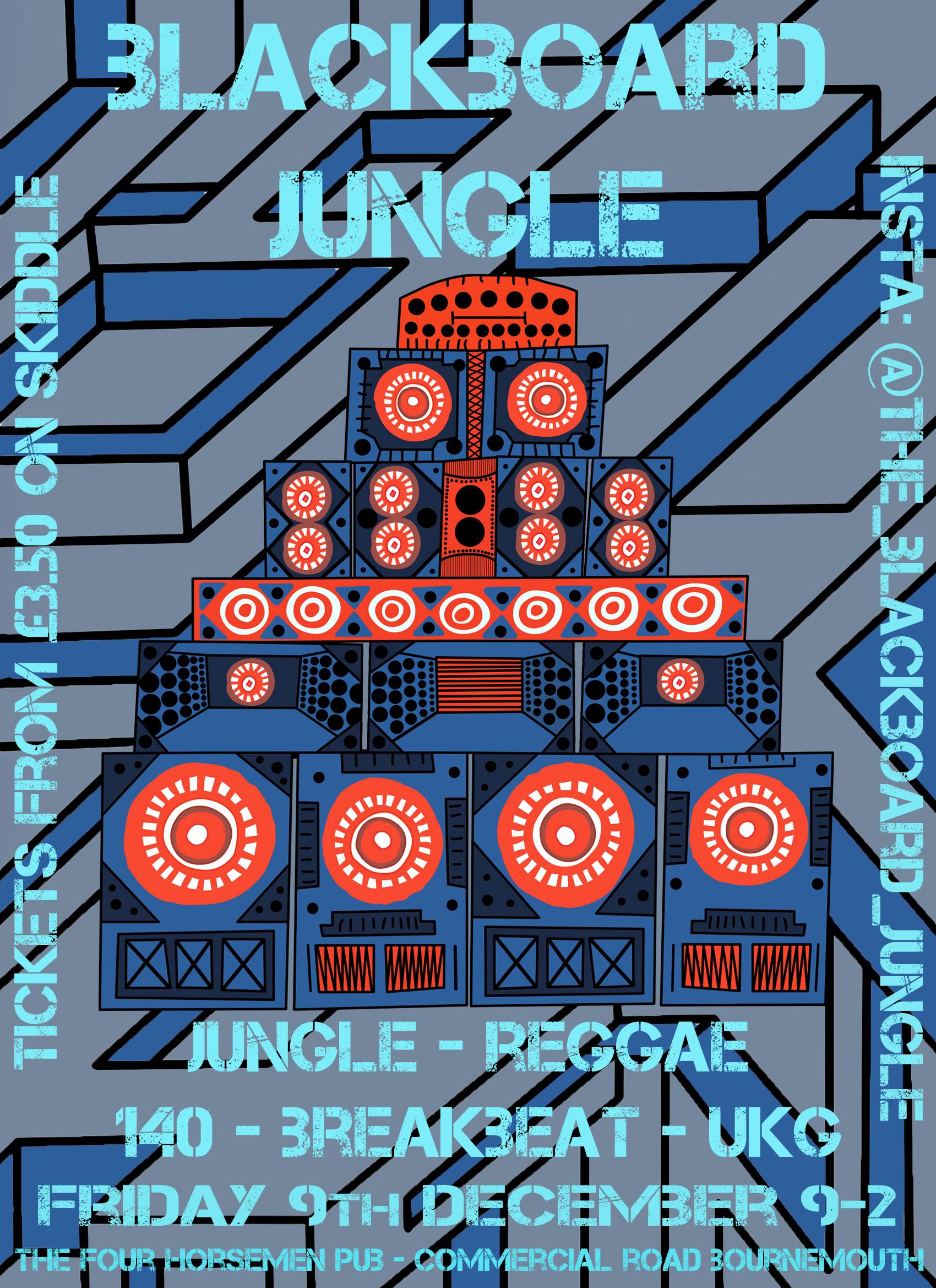 Blackboard Jungle at The Four Horsemen, South + East