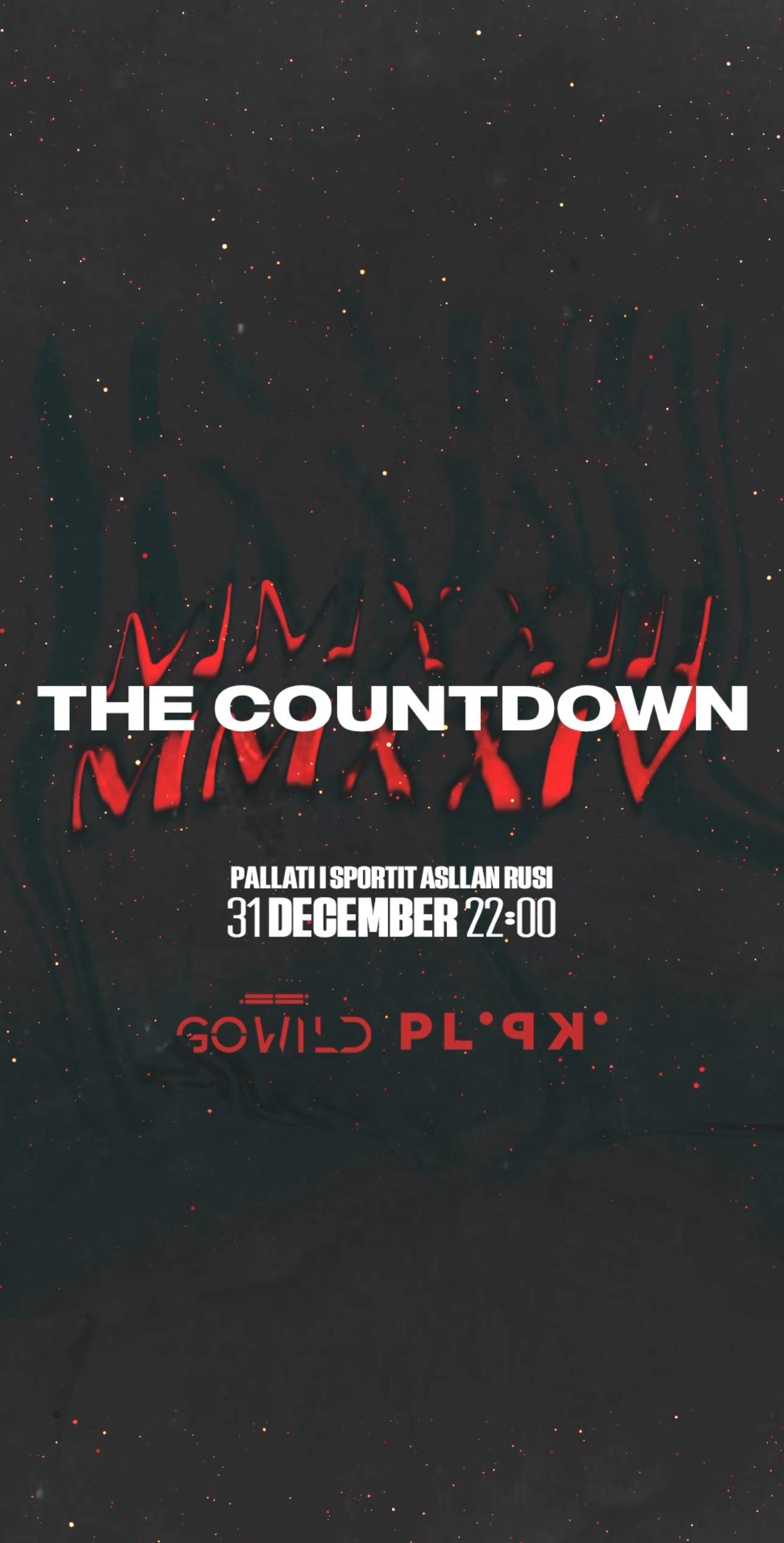 NYE Electronic music Event in Tirana - THE COUNTDOWN - Página frontal