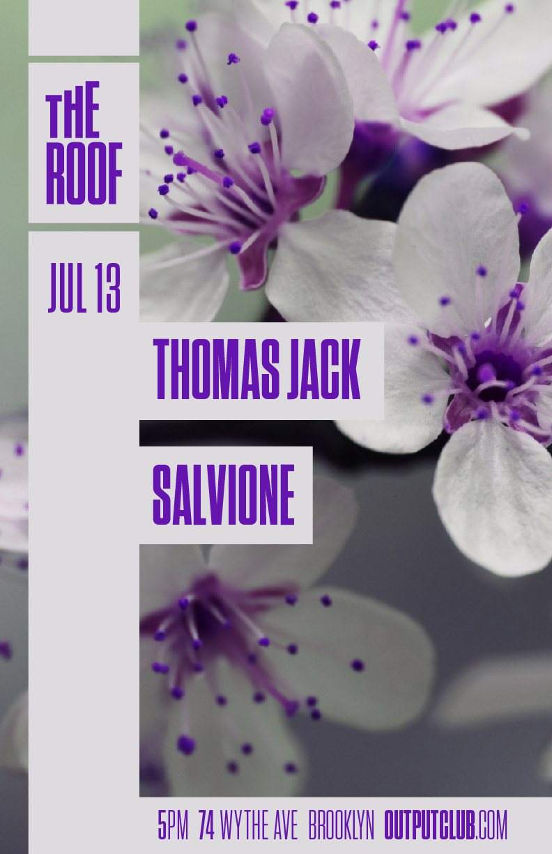 Thomas Jack/ Salvione on The Roof - Página frontal