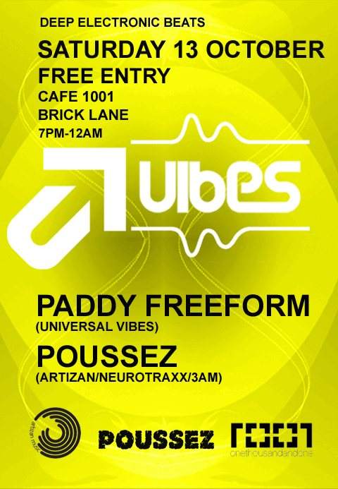 Vibes Free Party - Página frontal