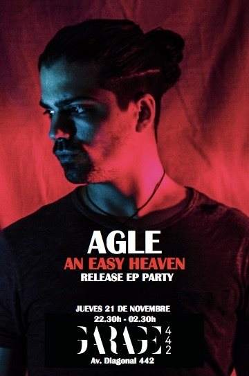 Release EP Party 'An Easy Heaven' by Agle - Página frontal