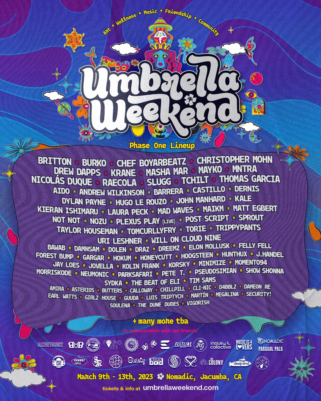 Umbrella Weekend 2023 at TBA - Nomadic at The Colony, San Diego