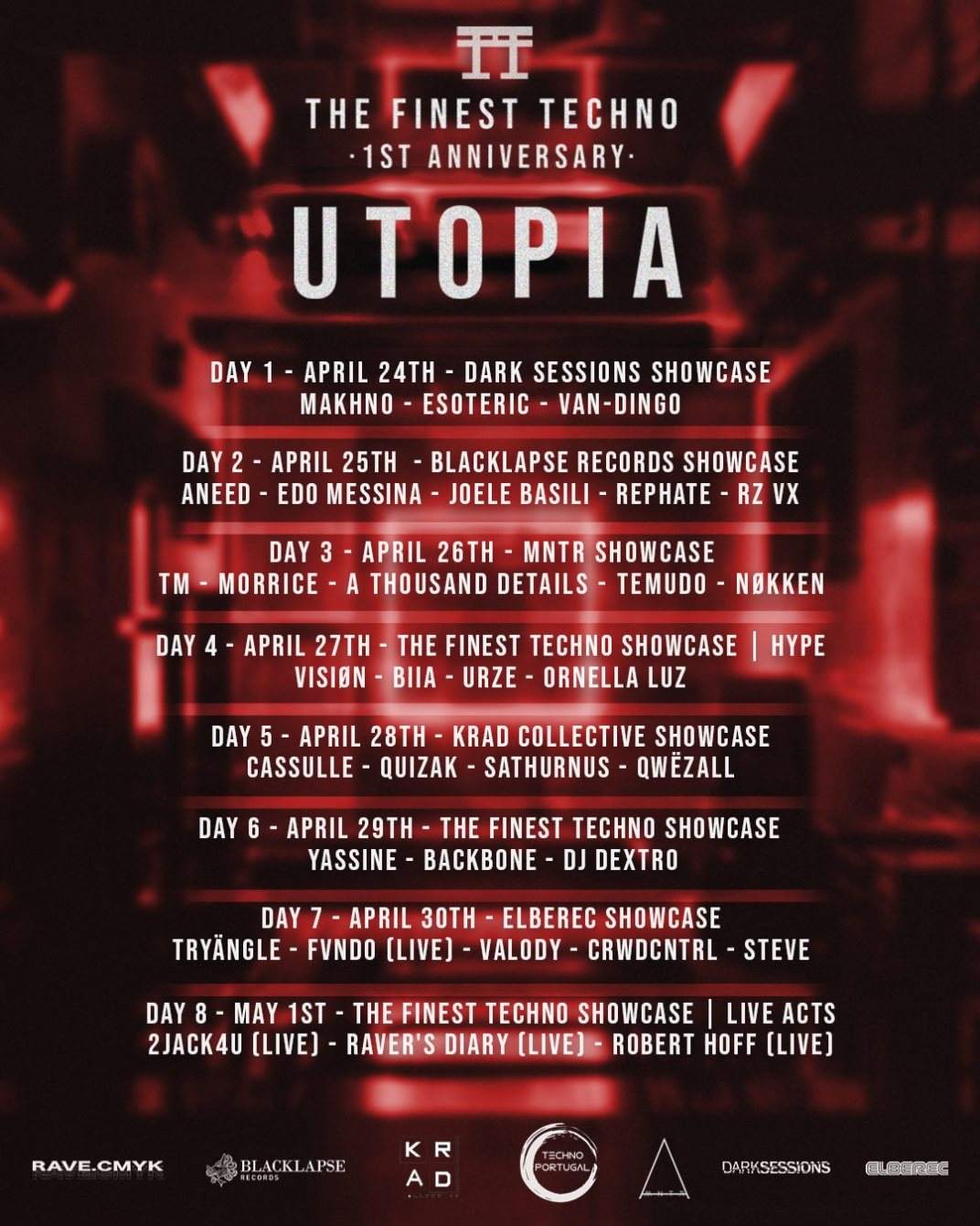 Utopia - フライヤー表