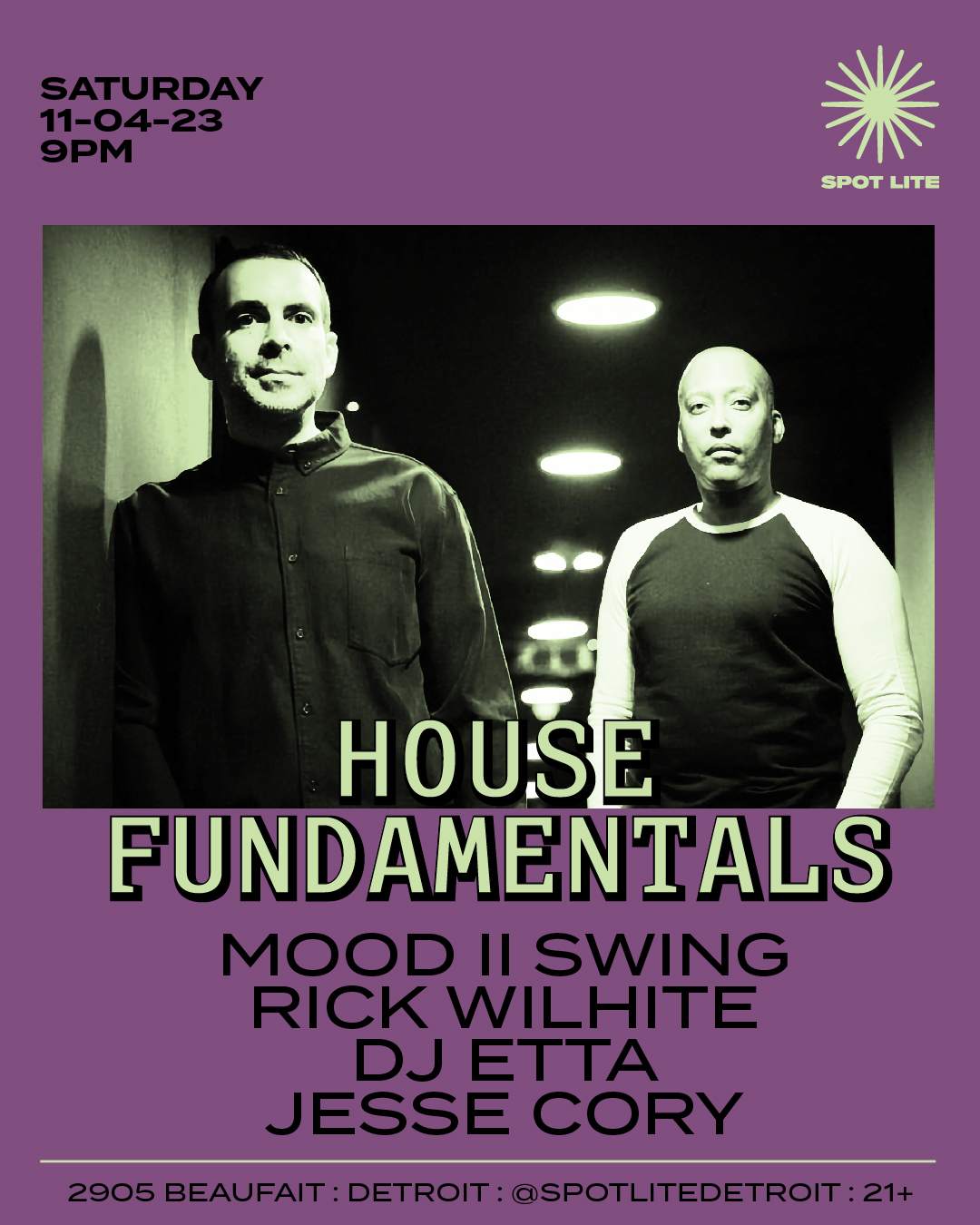 House Fundamentals feat Mood II Swing / Rick Wilhite / DJ Etta / Jesse Cory - Página frontal