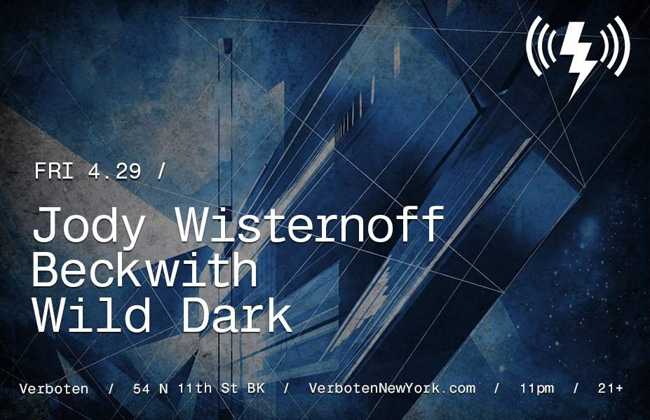 Jody Wisternoff / Beckwith / Wild Dark - フライヤー表