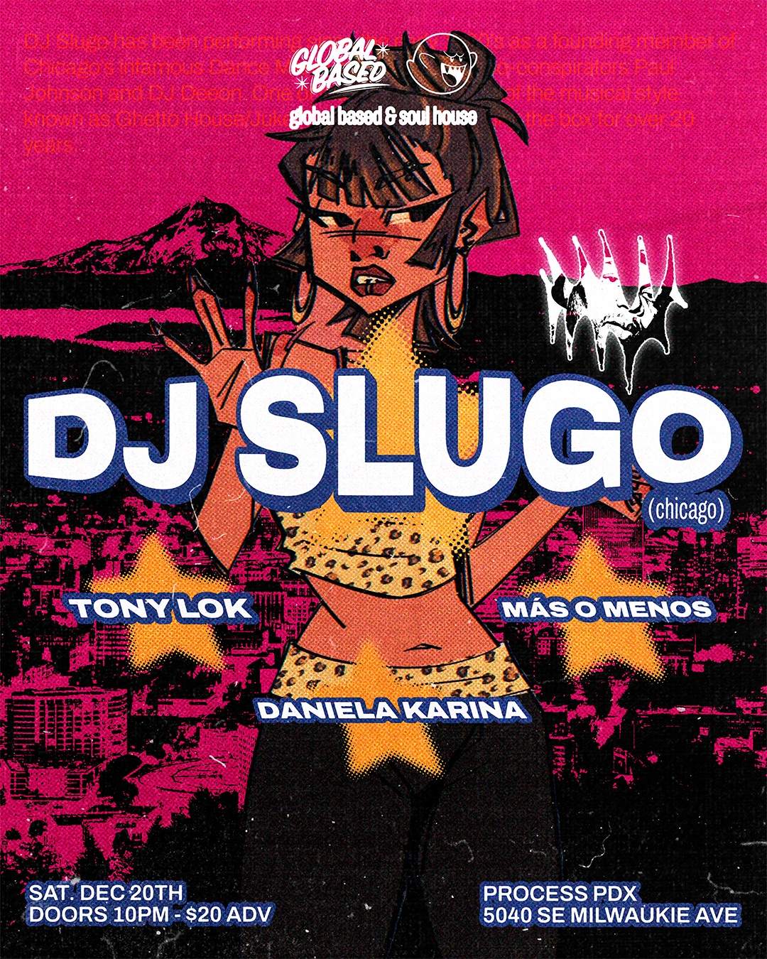 Global Based & Soul House present: DJ Slugo at Process PDX