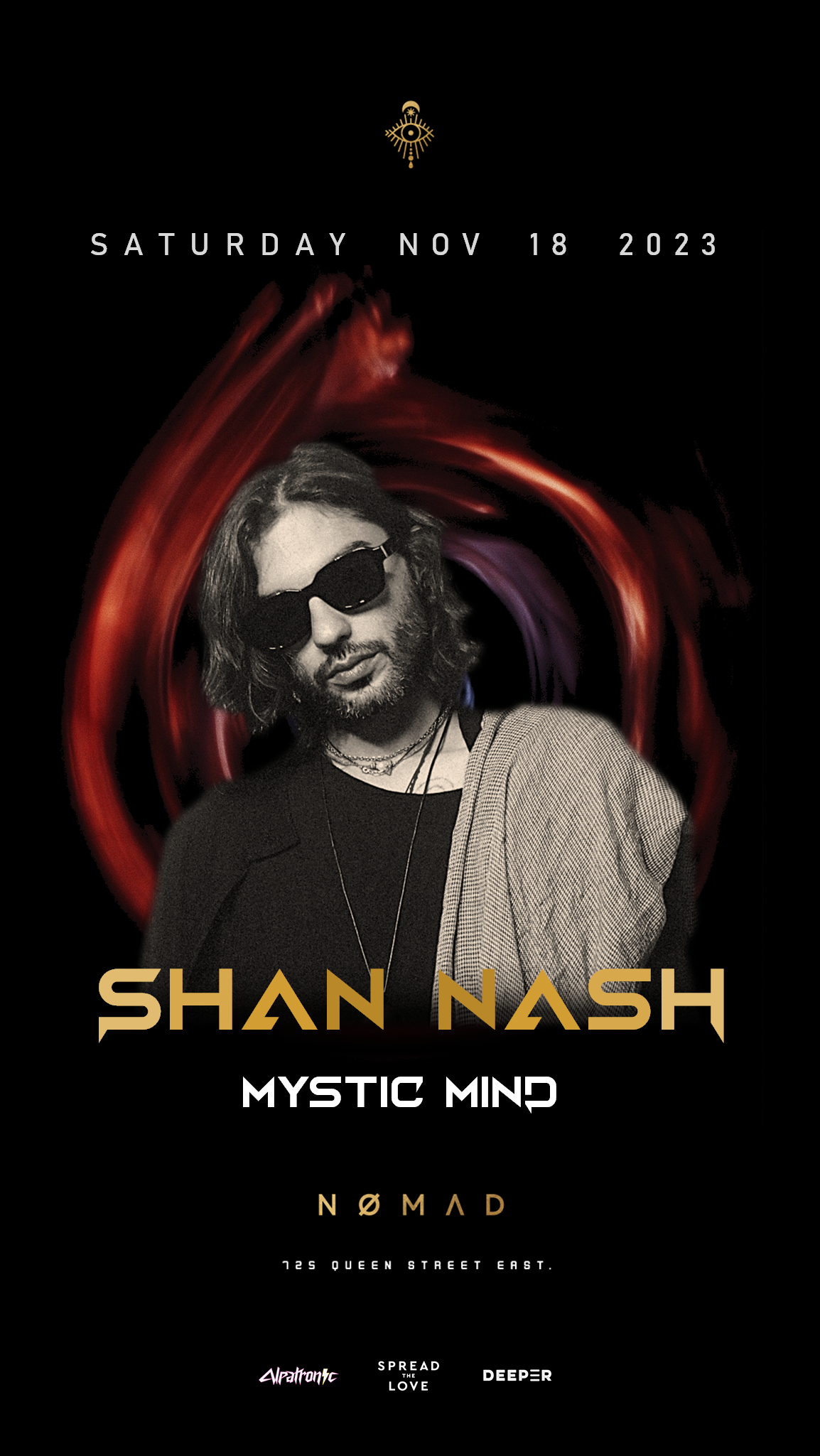 Shan Nash at Nomad - フライヤー表