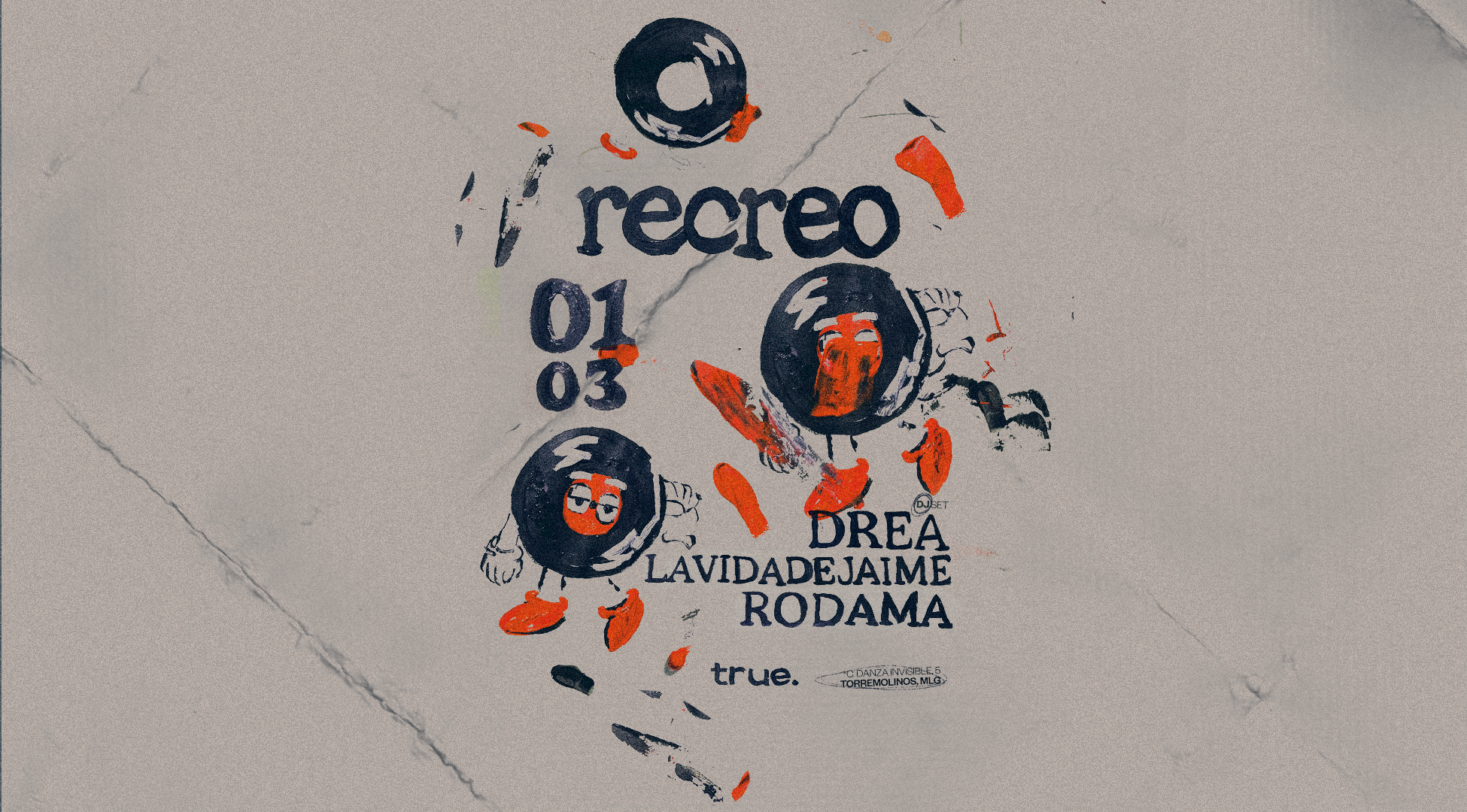 Recreo Club with DREA, La Vida de Jaime, Rodama - Página frontal