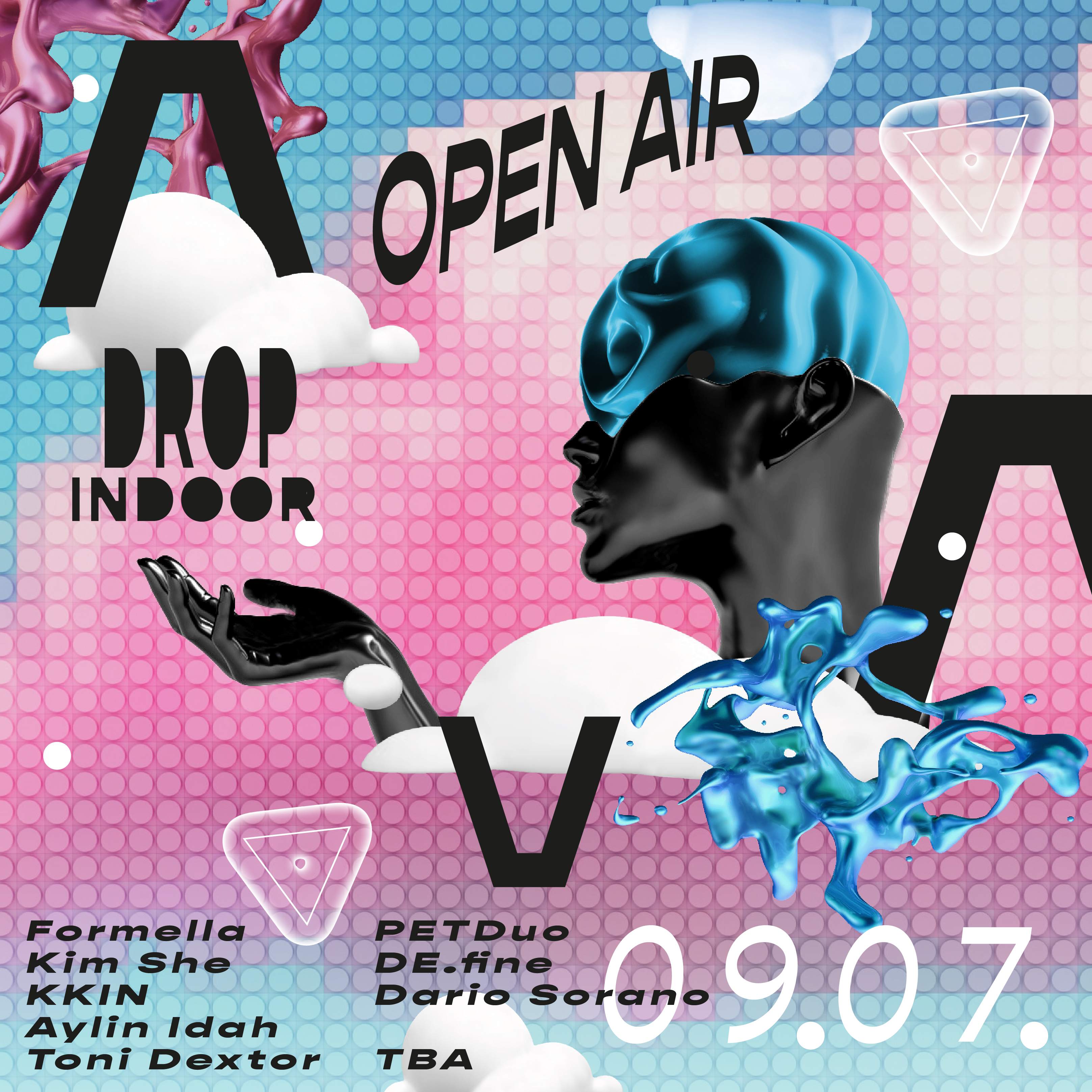 Drop Indoor/ Open Air - Página frontal