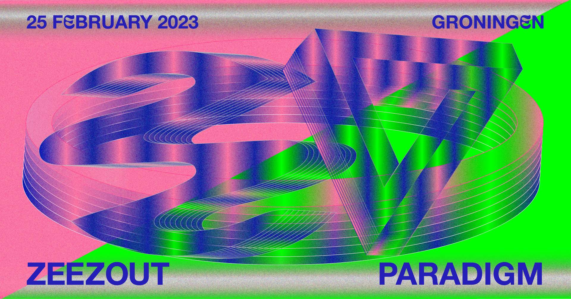 ZeeZout x Paradigm 2023 - フライヤー表