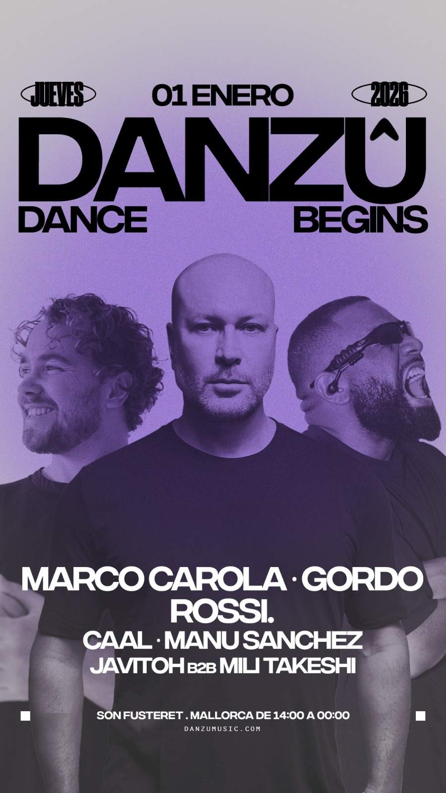 Danzû presents Marco Carola at Son Fusteret, Mallorca
