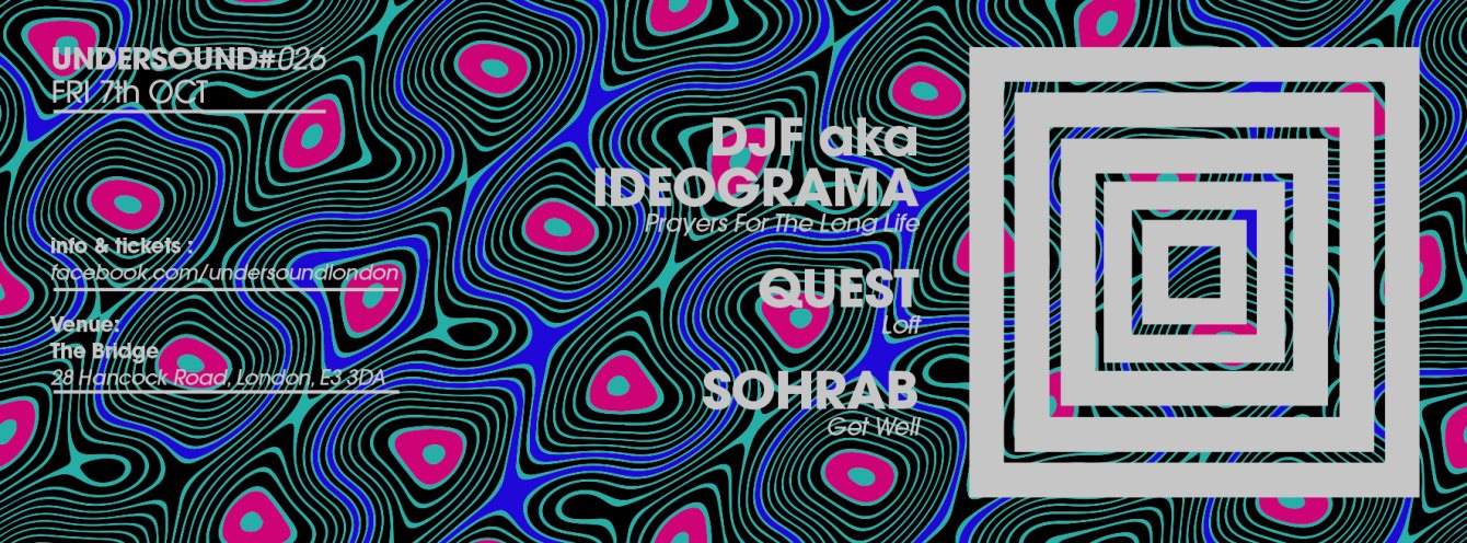 Undersound #26 with Ideograma, Quest & Sohrab - Página frontal
