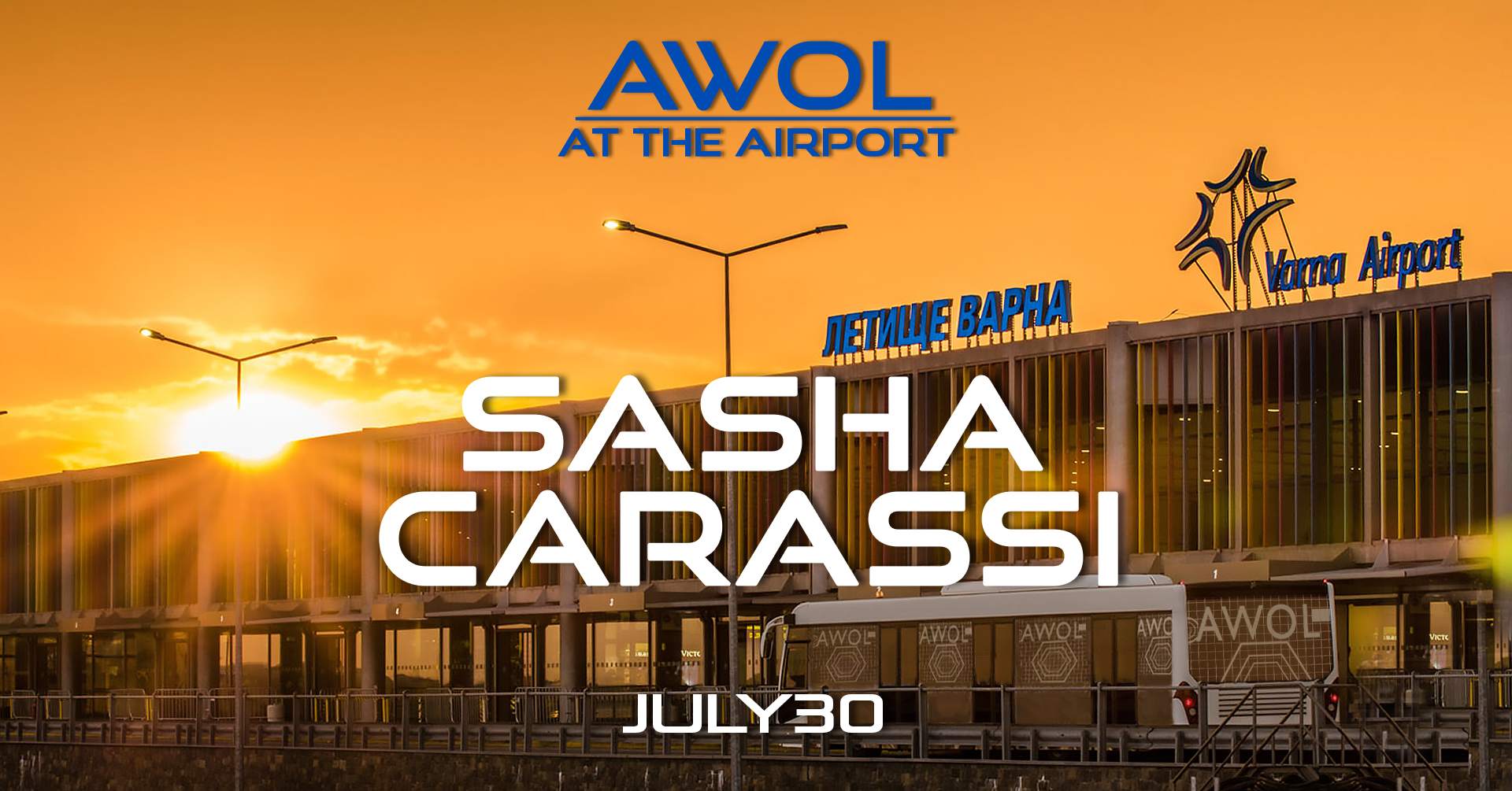 AWOL - At the Airport Open Air - Sasha Carassi - Página frontal