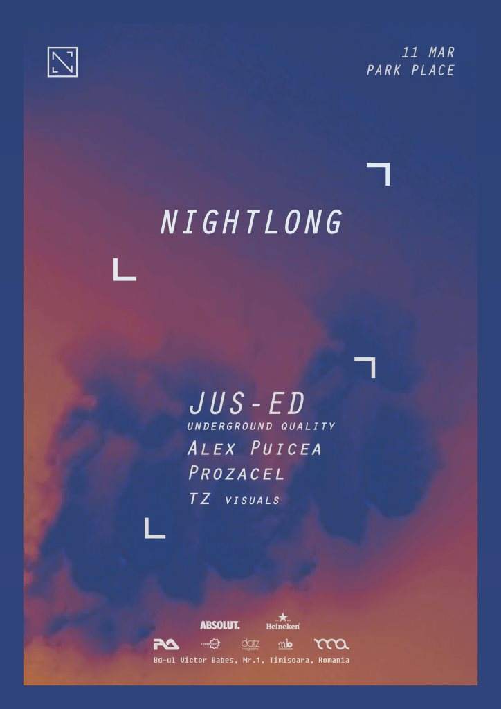 Nightlong w/ Jus-Ed, Alex Puicea & Prozacel - フライヤー裏