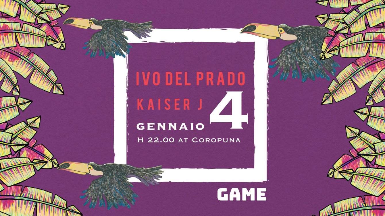 GAME. At Coropuna with Ivo del Prado - フライヤー表