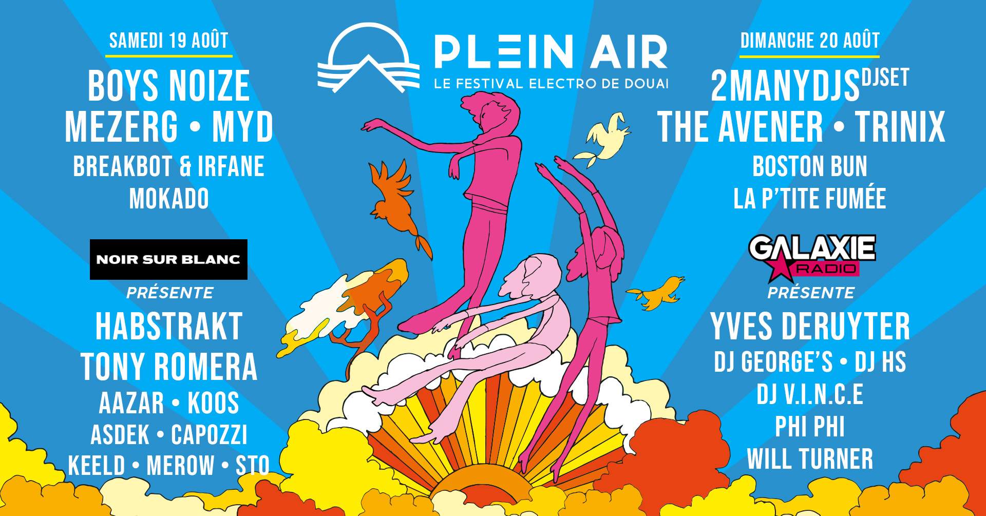 Le Festival Plein Air de Douai - フライヤー表