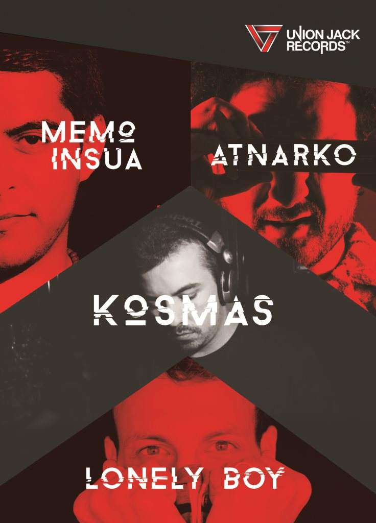 Union Jack Records Label Showcase feat. Kosmas, Atnarko, Lonely Boy and more - Página trasera