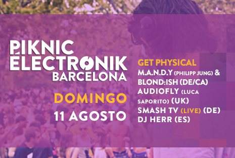 Piknic Electronik Barcelona #11 Get Physical - Página trasera