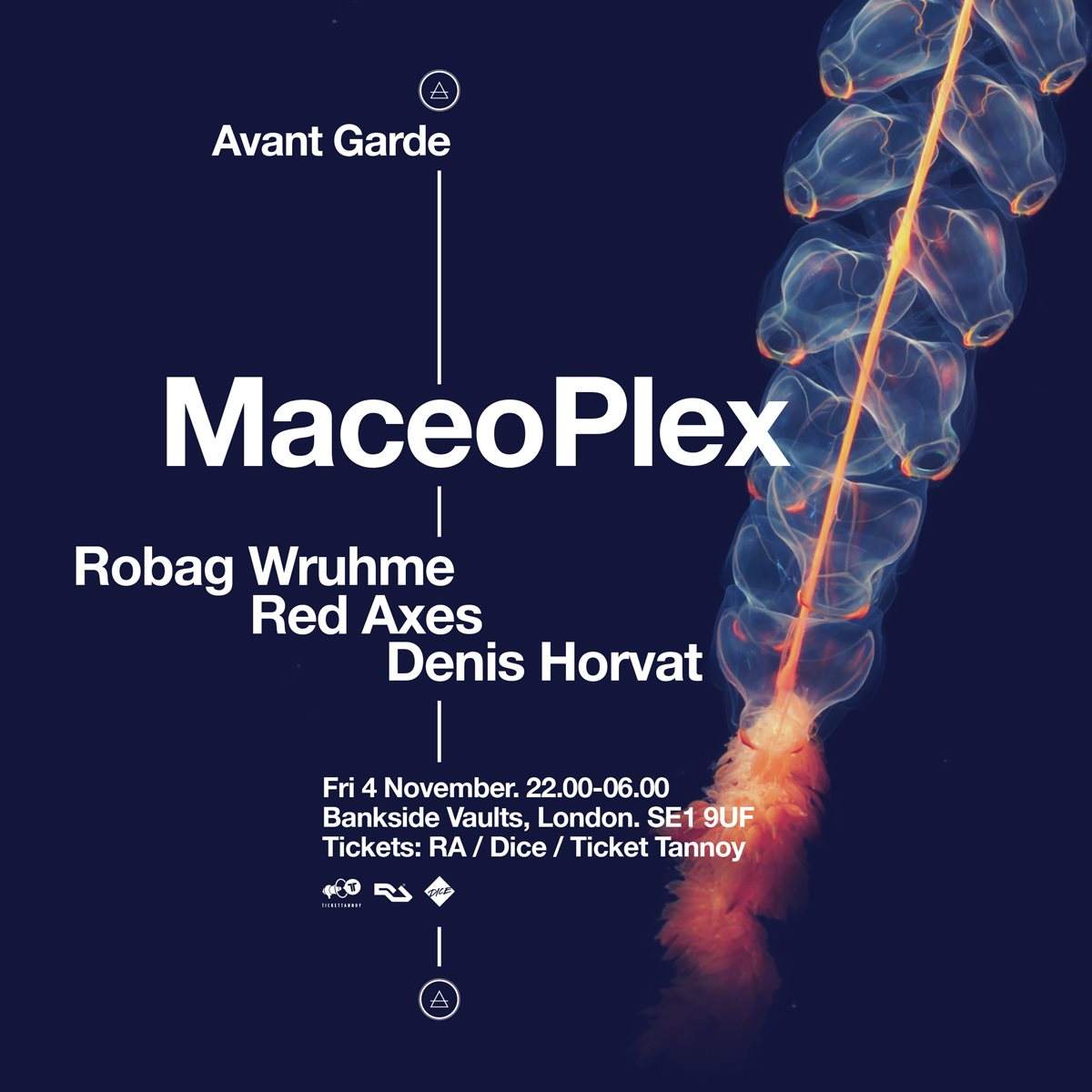 Avant Garde with Maceo Plex, Robag Wruhme & Red Axes - Página frontal